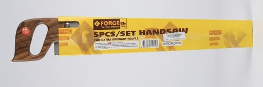 [  قوةHANDSAW  5 قطع قطع- LMGG006A ]  FORCE HANDSAW 5PCS SET - LMGG006A 