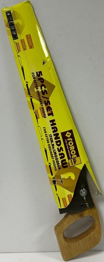 [  قوةHANDSAW  5 قطع قطع- LMGG006A ]  FORCE HANDSAW 5PCS SET - LMGG006A 