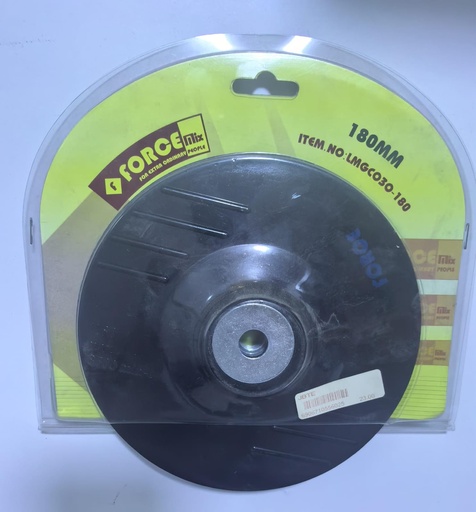 [  بلاستيكBACKING  مخدة سبعة انش(180MM) -  قوة ]  FORCE PLASTIC BACKING PAD 7" 180MM 