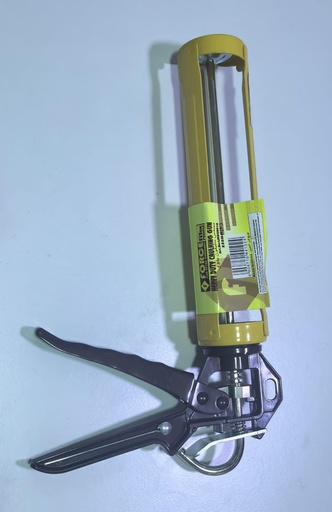 [ LMGU001B - مسدس سيلكون ]  FORCE SILICONE GUN 9" 230MM HALF ROUND YELOW & BROWN 