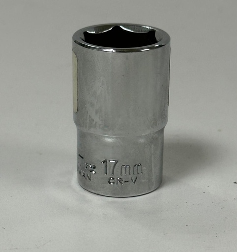 [قوة مقبس]  FORCE SOCKET 17MM SHORT - TAIWAN 
