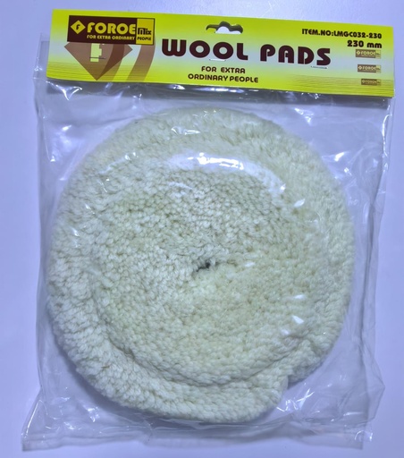 [ LMGC032-230 - قطن تلميع ]  FORCE WOOL PADS BUFFING & POLISHING 230MM - LMGC032-230 