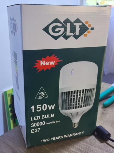 [ GM-T150 ] GLT LED BULB T SHAPE 150W 220V 7000K WHITE -CHINA-GM-T150