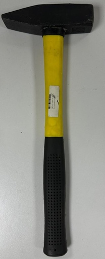[  ]  HAMMER 1000G YELLOW & BLACK RUBBER HANLDE-CHINA 
