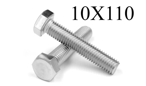 [  هيكس مزلاج جي اي- (10X110) ]  HEX BOLT GI - (10X110) 