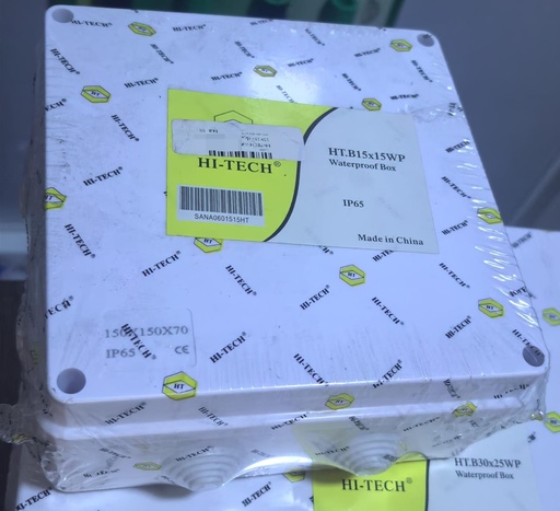  HI-TECH WATERPROOF BOX 15X15 - علبة كهرباء 