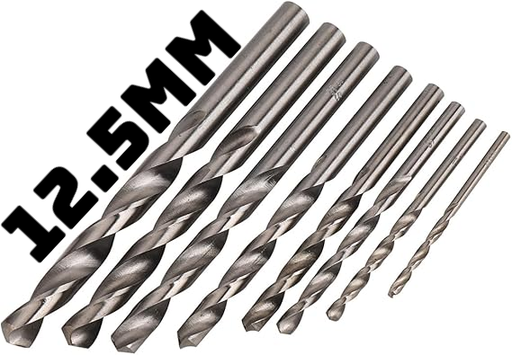 [ HSS JOBBER  مثقاب قطعة12.5MM  هندي ]  HSS JOBBER DRILL BIT 12.5MM INDIA 