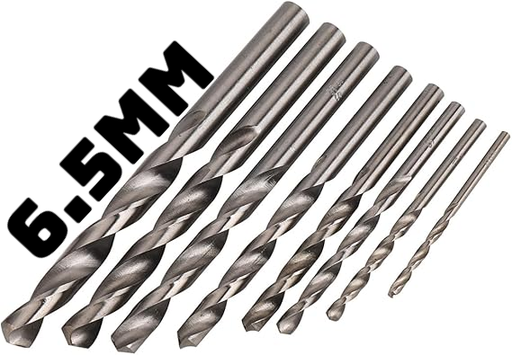 [ HSS JOBBER  مثقاب قطعة6.5MM -  هندي ]  HSS JOBBER DRILL BIT 6.5MM - INDIA 