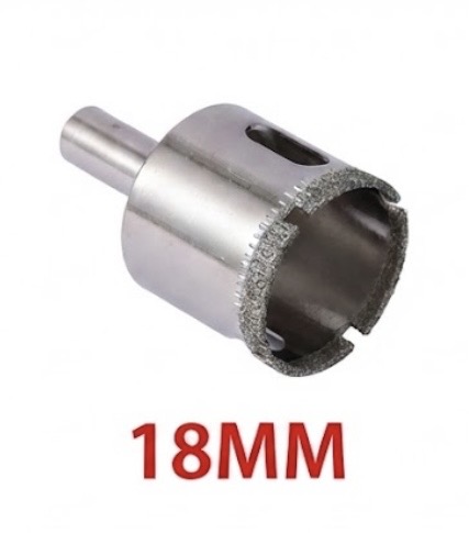 [ 18MM ]  JUMLEE DIAMOND GLASS HOLE SAW 18MM 