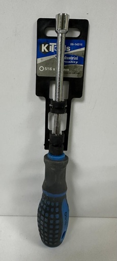 [ادوات بندقSETTER  برغي مفك6MMX125MM - 06-14516]  KITOOLS NUT SETTER SCREW DRIVER 5/6" 