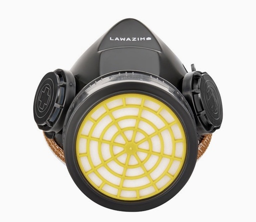 [كمامة سلامة]  LAWAZIM SAFETY MASK SINGLE CARTRIDGE - CHINA 