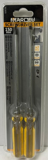 [50305]  MARCEU SCREW DRIVER 2PCSET 150MM (+)(-)  -CHINA 