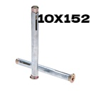 [  معدن اطارANCHOR  مزلاج10X152 ]  METAL FRAME ANCHOR BOLT 10X152 