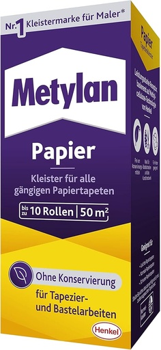  METYLAN WALLPAPER PASTE NORMAL 125G - GERMANY 