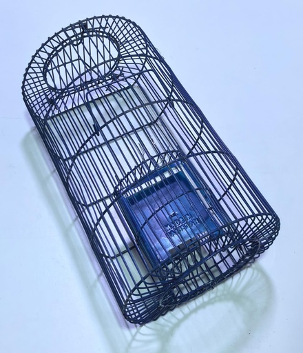 [ مصيدة فئران ]  MOUSE TRAP ROUND BLUE STEEL H/DUTY 