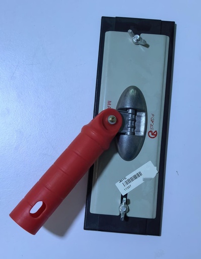 [ مسكة صنفرة متحرك يد أحمر ]  OSKADA SAND PAPER HOLDER RED FIXABLE HANDLE 