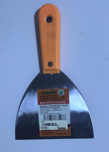  OSKADA SIDE WALL SCRAPER 5'' - ORANGE/BLUE HANDLE 