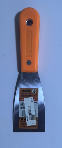 [  اوسكادا حائط مكشطه2''  برتقالي مقبض ]  OSKADA WALL SCRAPER 2'' - ORANGE/BLUE HANDLE 