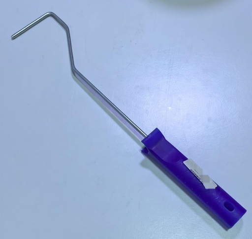  PAINT ROLLER HANDLE BLUE/BLACK 4" 