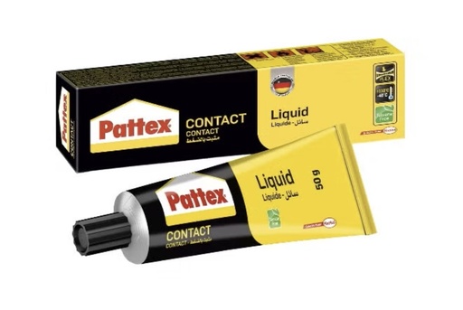 [ PATTEX CONTACT CEMENT TRANSPARENT 50G -  الماني ]  PATTEX CONTACT CEMENT LIQUID 50G - GERMANY 