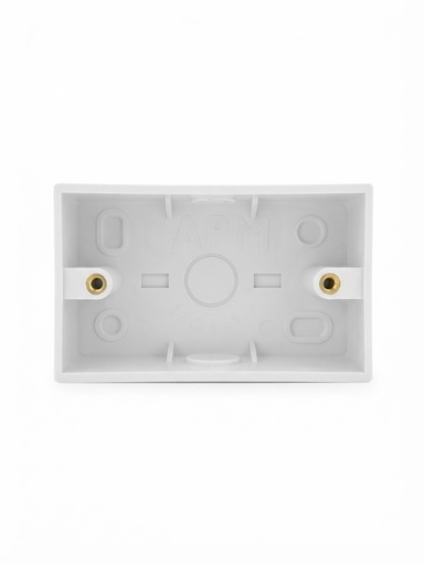 [ 4X2 - علبة الكهرباء بلاستيك ]  PLASTIC BOX 4X2 (APM) - ELECTRIC 