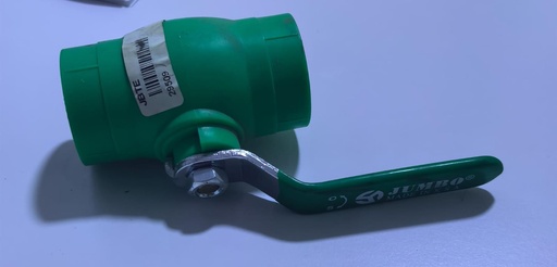 [ GREEN HANDLE 1'' ]  PPR BALL VALVE 1" 25MM  (JUMBO) GREEN HANDLE 