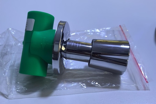 [ GREEN CANCELD VALVE 3/4'' ]  PPR CANCELD VALVE 3/4'' WITH CHROME-JUMBO 