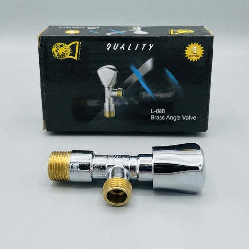 [ محبس زاوية ]  QUALITY ANGLE VALVE 1/2"X1/2" - CHINA 
