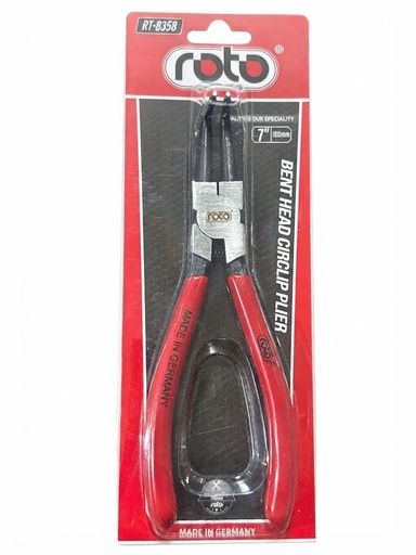 [ RT-8358 ]  ROTO BENT HEAD CIRCLIP PLIER 7"/180MM -GERMANY 
