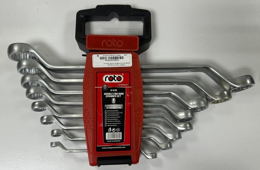 [ RT-8195 ]  ROTO COMBINATION SPANNER SET 8PCS 6-22MM - TAIWAN 