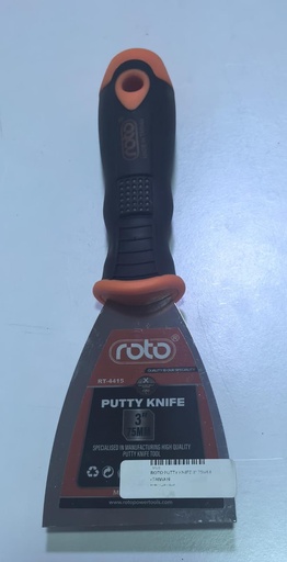 [ RT-4415  دانينو حائط مكشطه 4 انش ]  ROTO PUTTY KNIFE 3" 75MM -TAIWAN 