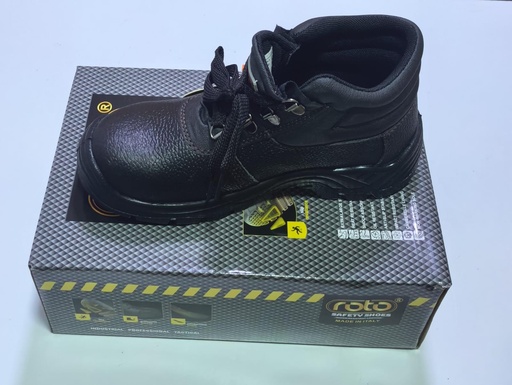 [ RT-15801 39# - جزمة سلامة ] ROTO SAFETY SHOES HIGH CUT 39# -ITALY