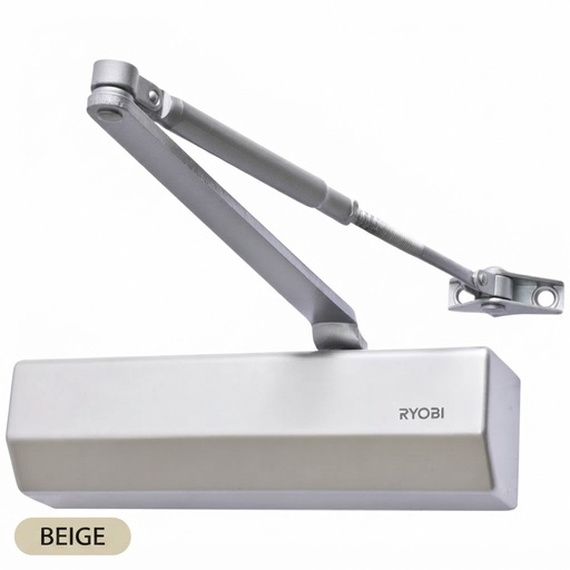  RYOBI DOOR CLOSER BEIGE W/TRACK (DS-2050T) - TAIWAN 