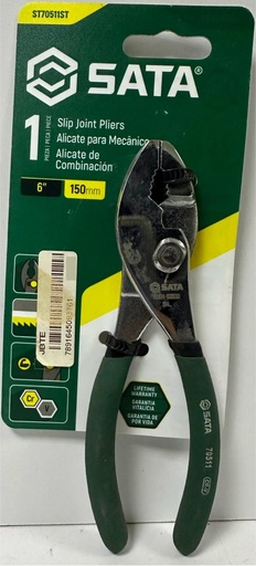 SATA SLIP JOINT PLIERS 6" 150MM -