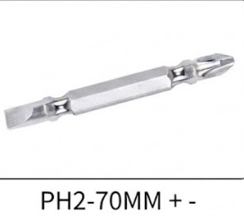 [  برغي مفك قطعةPH2-65MM + - (BIG) SHARP/YDS/CORO ]  SCREW DRIVER BIT PH2-70MM + - YDS 