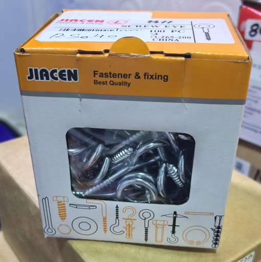[ شنكل استفهام ] SCREW HOOK NO.06# -JIACEN-CHINA