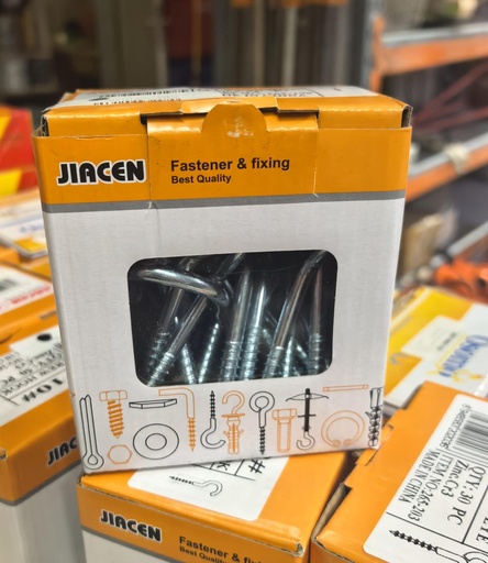 [ 10# SCREW HOOK NO.10 - شنكل استفهام ]  SCREW HOOK NO.10# -CHINA 