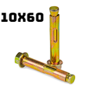[ SLEEVE ANCHOR  مزلاج بندق نوع039-10X60 ]  SLEEVE ANCHOR BOLT NUT TYPE 039-10X60 