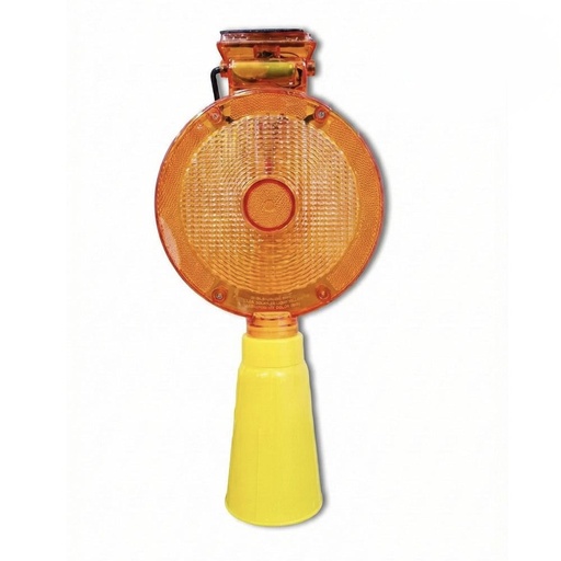 [ BL-1170S ]  SOLAR WARNIG LIGHT ROUND RED/YELLOW -CHINA 