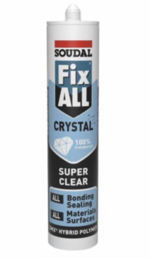 [  ]  SOUDAL FIX ALL CRYSTAL SUPER CLEAR 290ML - EU 