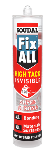 [  ]  SOUDAL FIX ALL HIGH TACK INVISIBLE 290ML - EU 