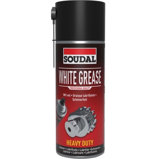 [  ]  SOUDAL WHITE GREASE 400ML - BELGIUM 