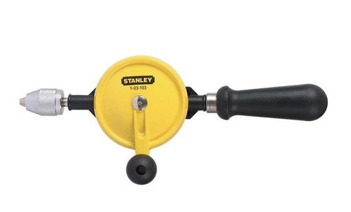 [  حديدي يدوي مثقاب1MM-8MM - 1-03-103 ]  STANLEY HAND DRILL 1MM-8MM - 1-03-103 