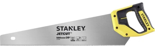 [ 2-15-599 منشار يدوي ]  STANLEY HAND SAW JETCUT 550MM 20" (FRANCE) - 2-15-599 