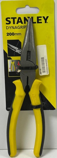  STANLEY LONG NOSE PLIER 200MM 8" -CHINA 