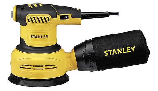 [ SS30-B5 - شاندر ]  STANLEY TOOLS RANDOM ORBIT SANDER 125MM 300W 220V - SS30-B5 