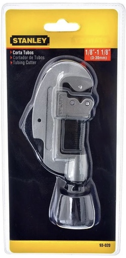[  حديدي انبوب قاطع1/8"X1-1/2" 93-020 ]  STANLEY TUBE CUTTER 1/8"X1-1/2" - 93-020 