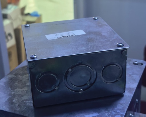  STEEL BOX ELECTRIC 10X10X5.5CM WITH COVER 