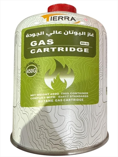  TIERRA BUTANE GAS CARTRIDGE 450G MD-02 - KOREA 