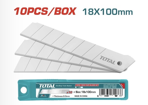 [ THT511816 ]  TOTAL SNAP-OFF BLADE KNIFE 18X10MM -CHINA 